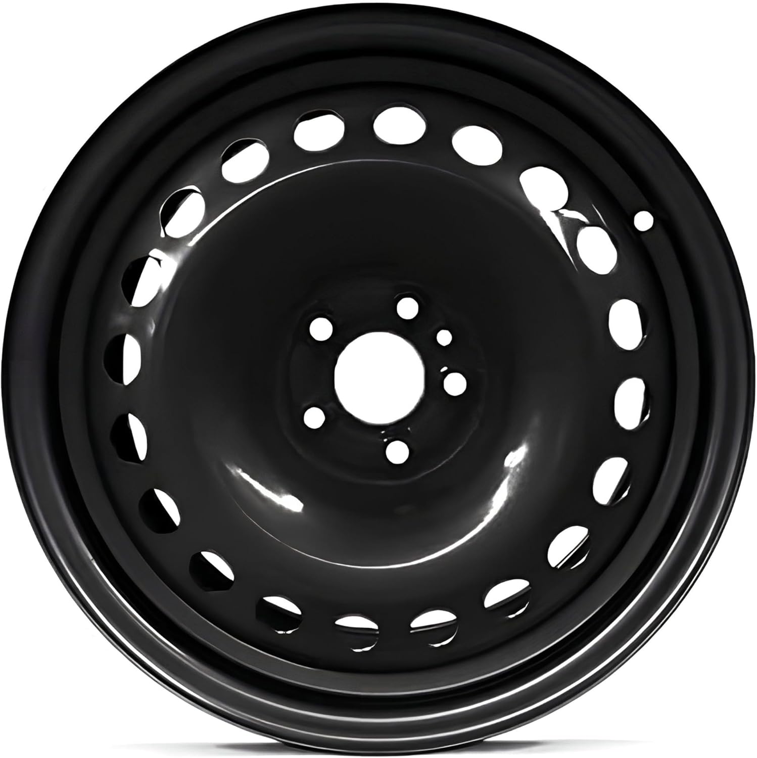 16 Inch Rim for 2015-2022 Dodge Promaster City - Painted Black Wheel Rim - OE Direct Replacement - Road Ready Car Wheel