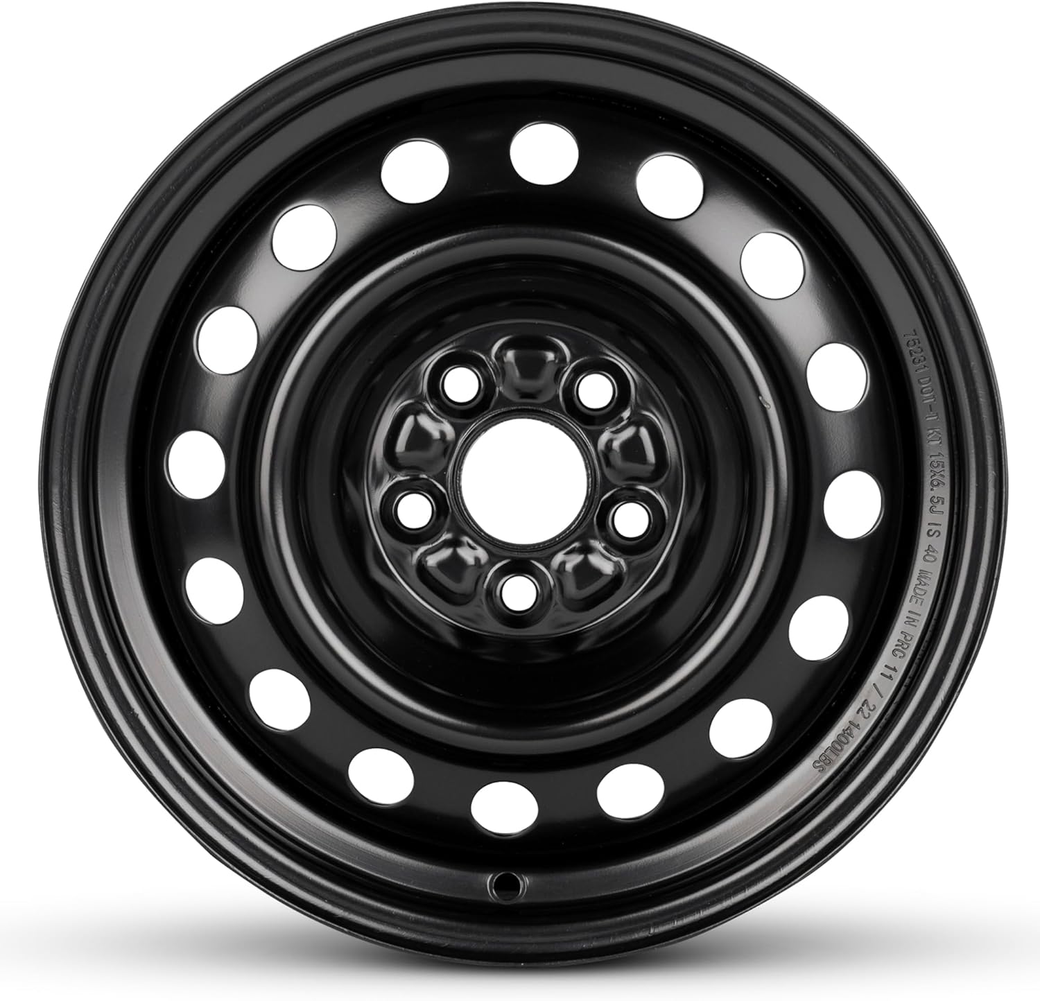 For 2019-2020 Toyota Corolla 15 Inch Painted Black Rim - OE Direct Replacement - Road Ready Car Wheel
