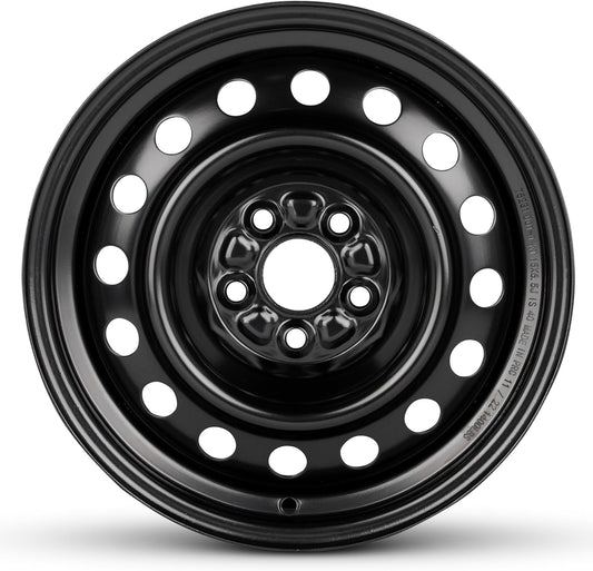 For 2019-2020 Toyota Corolla 15 Inch Painted Black Rim - OE Direct Replacement - Road Ready Car Wheel