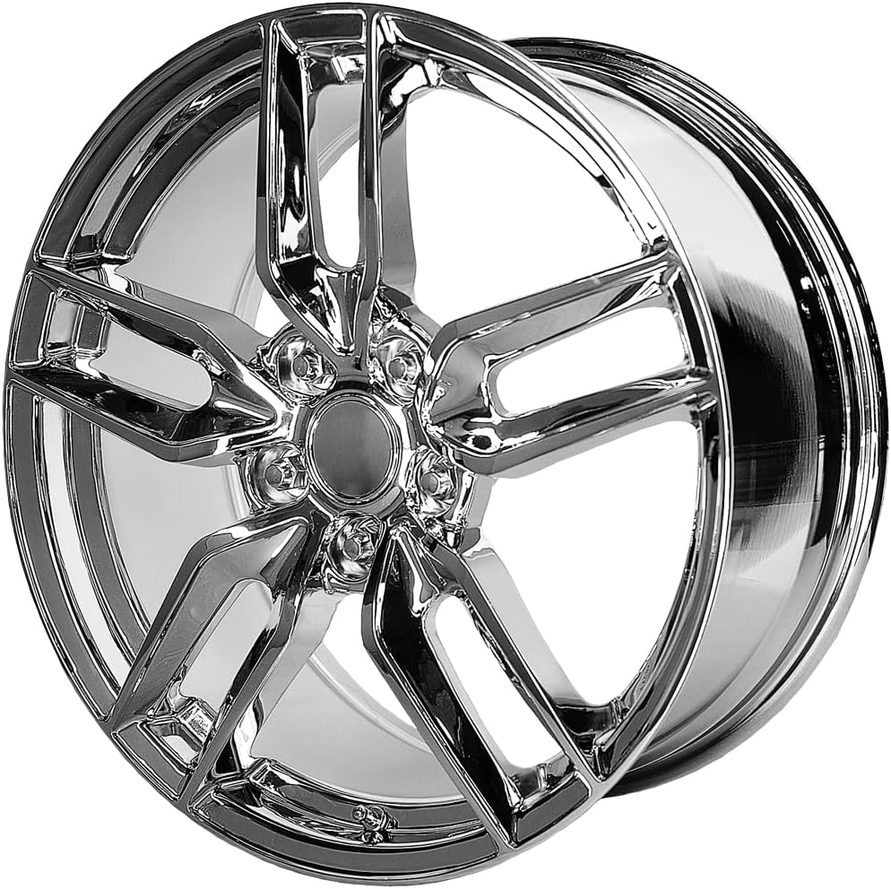 PR160 Chrome Wheel with Aluminum (20 x 10. inches /5 x 120 mm, 79 mm Offset)