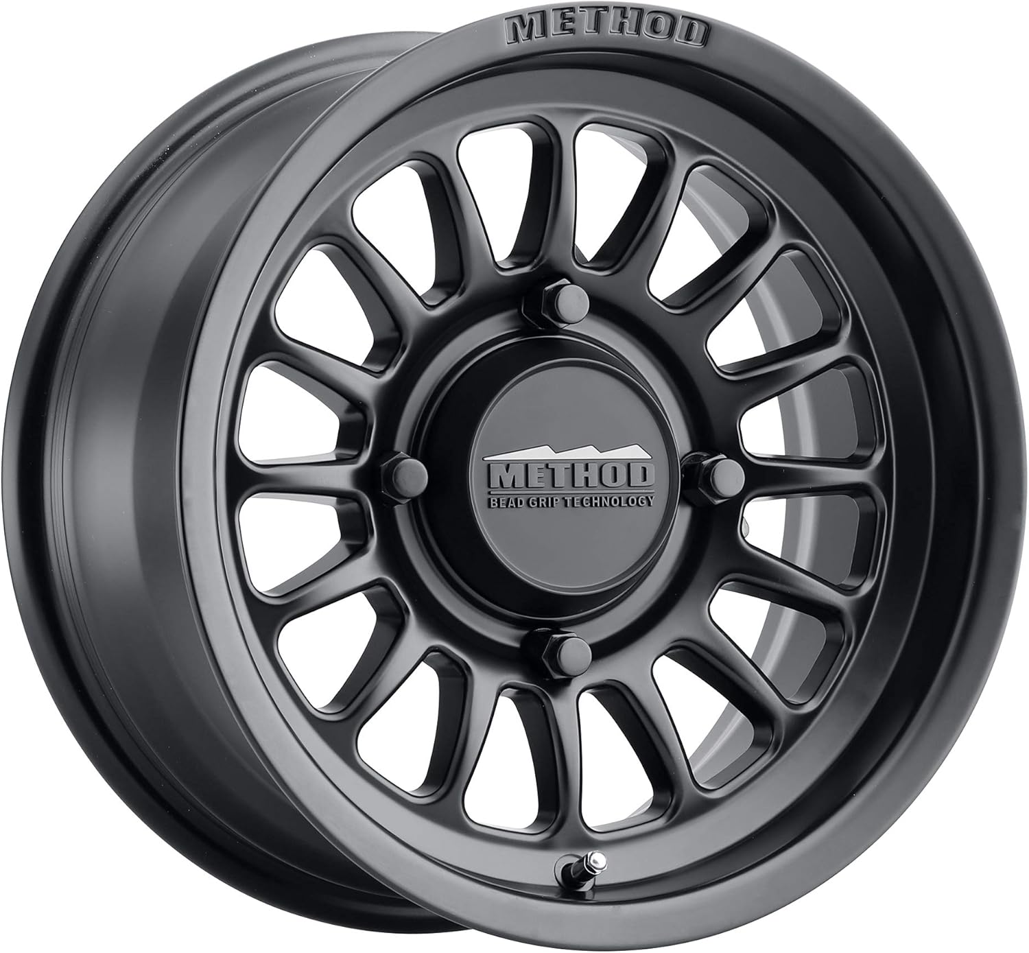 Method Race Wheels 411 Matte Black 15x7" 4x156", 38mm offset 5.5" Backspace, MR41157046552