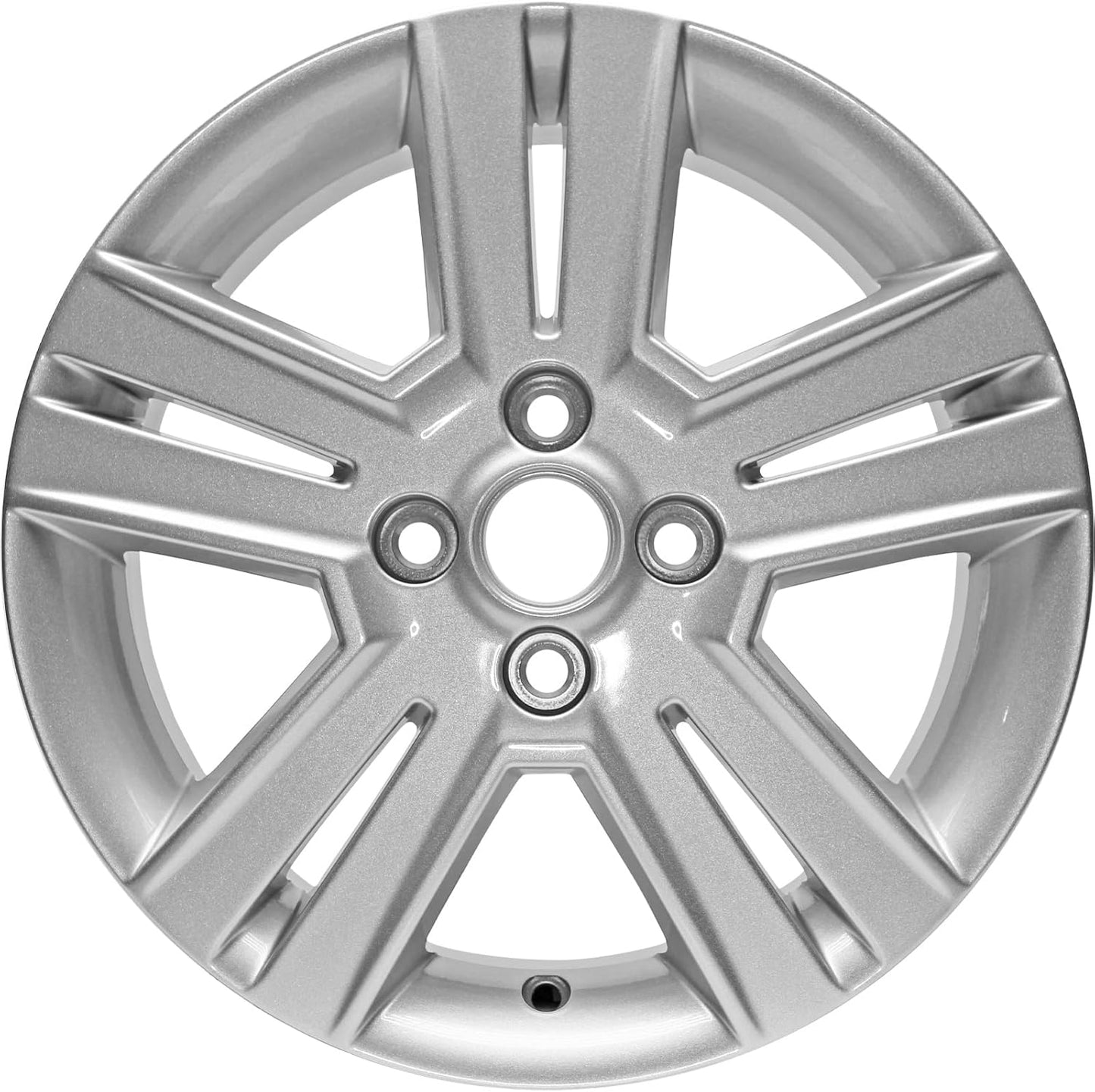 15x6" 15 Inch Silver Aluminum Alloy Wheel Rim Fits Chevrolet Spark 2013 2014 2015 | ALY05556U20N
