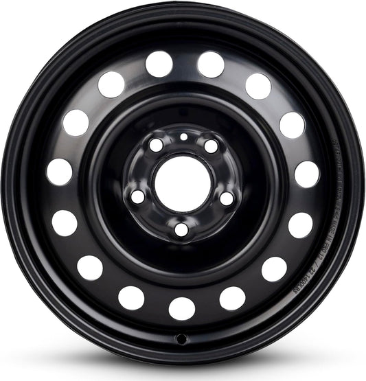 For 2001-2005 Dodge Stratus 16 Inch Painted Black Rim - OE Direct Replacement - Road Ready Car Wheel
