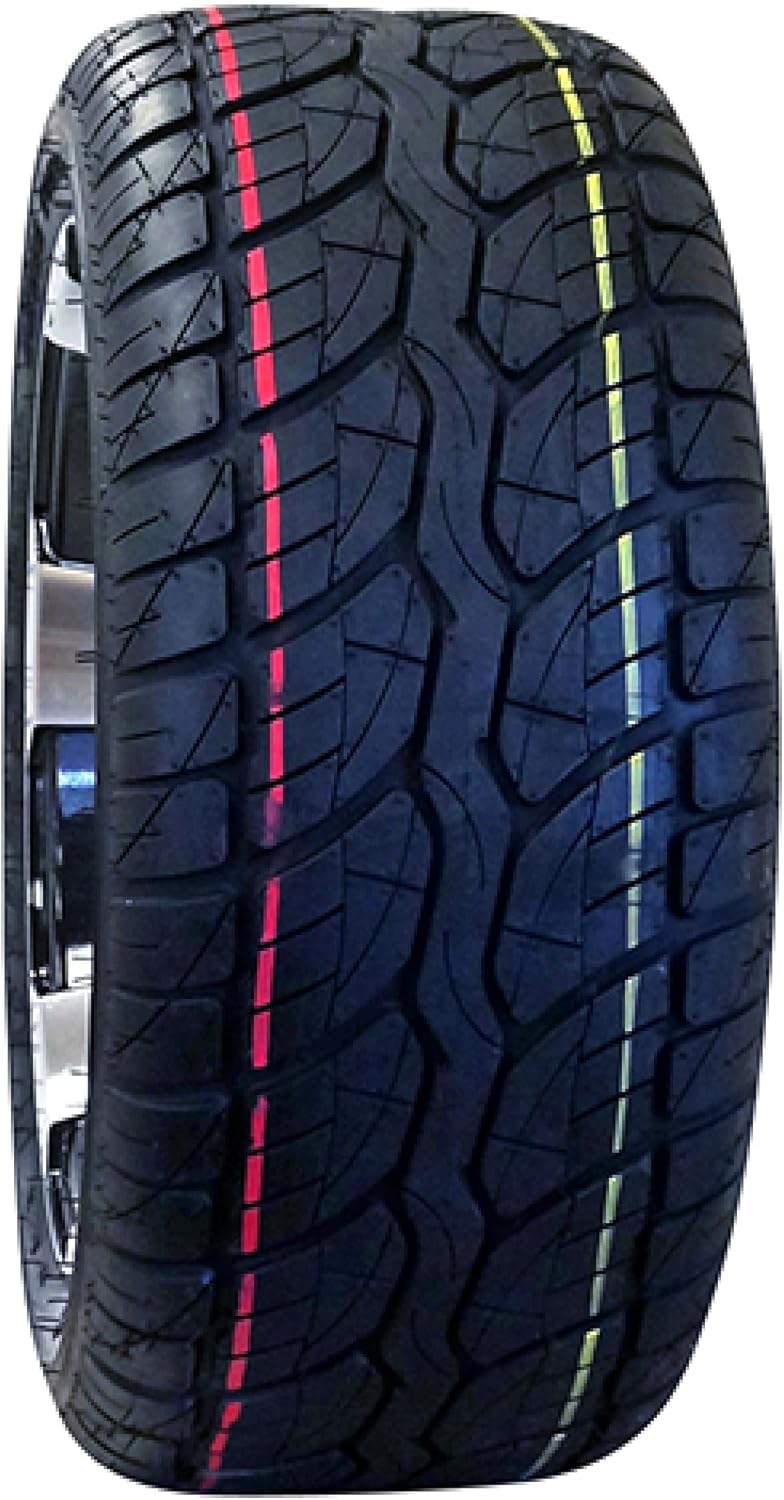 Red Hawk TIR-377 Tire - Duro Excel Touring, 225/40-14 DOT, 4 Ply Golf Carts