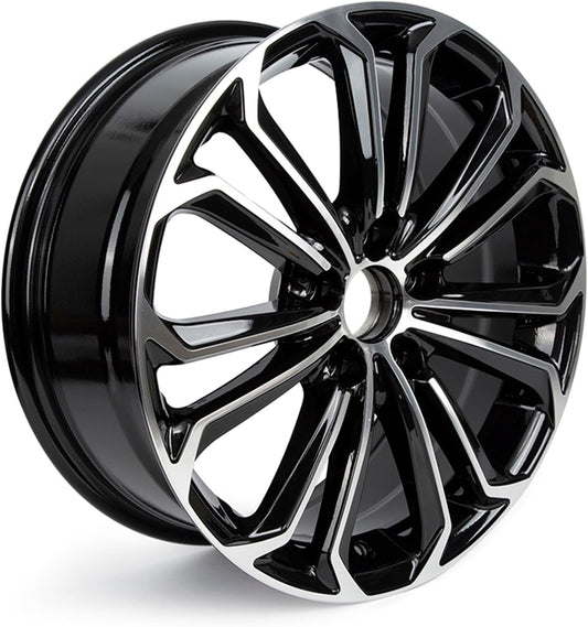 17X7 inch Wheel Rims for Toyota Camry 2006-2017 Black for Camry Direct Replacement Wheel