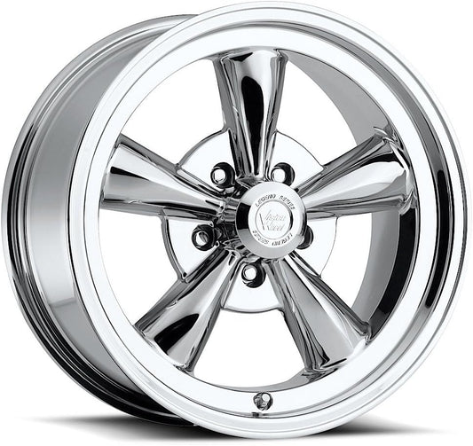 Vision Legend 6 141 Series Gun Metal Machined Lip Wheel (17x8"/6x5.5")