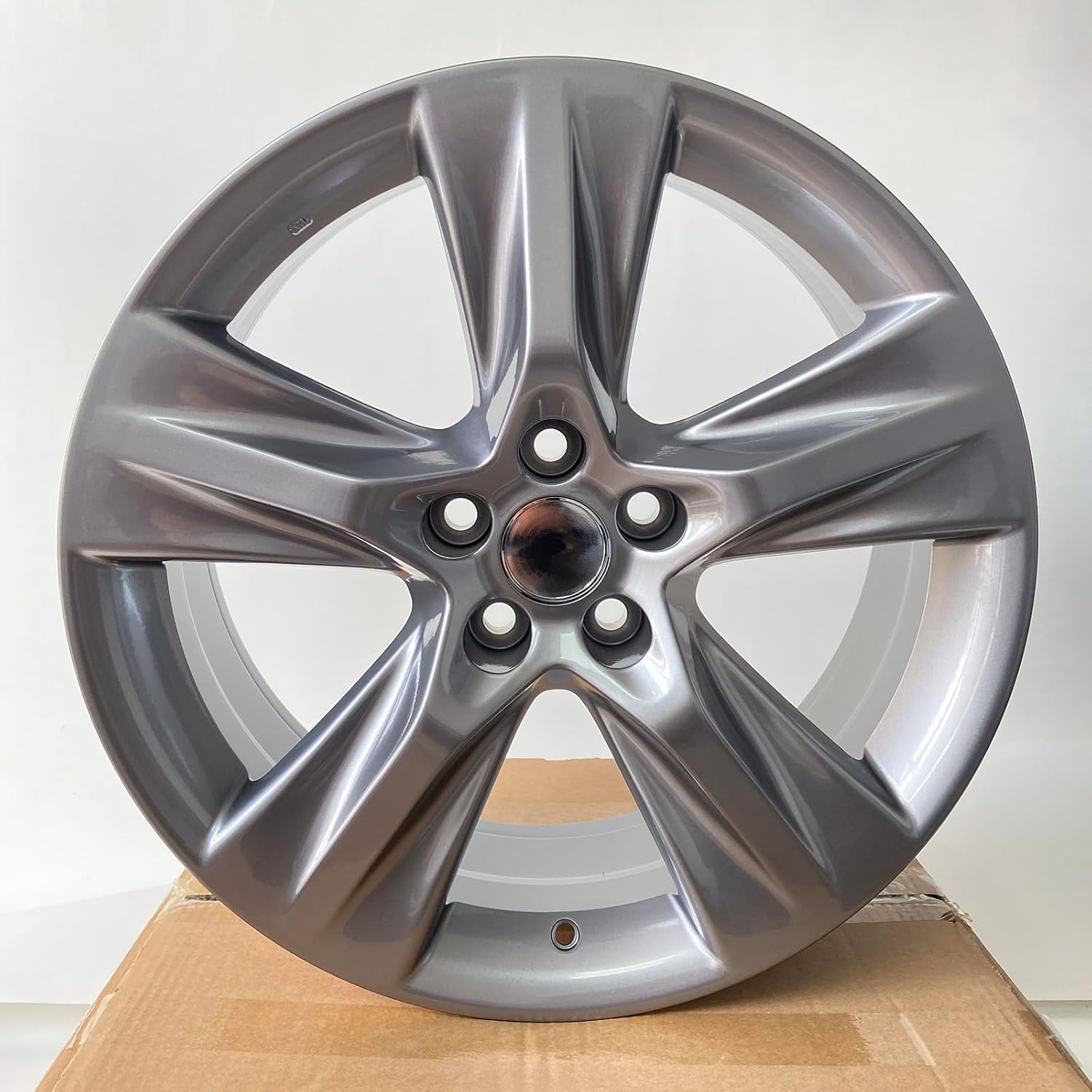 New 19"x7.5'' Aluminum Alloy Wheel Rim for Toyota Highlander 2014 2015 2016 2017 2018 2019, 19 inch rims Direct Replacement Car Rim (one)