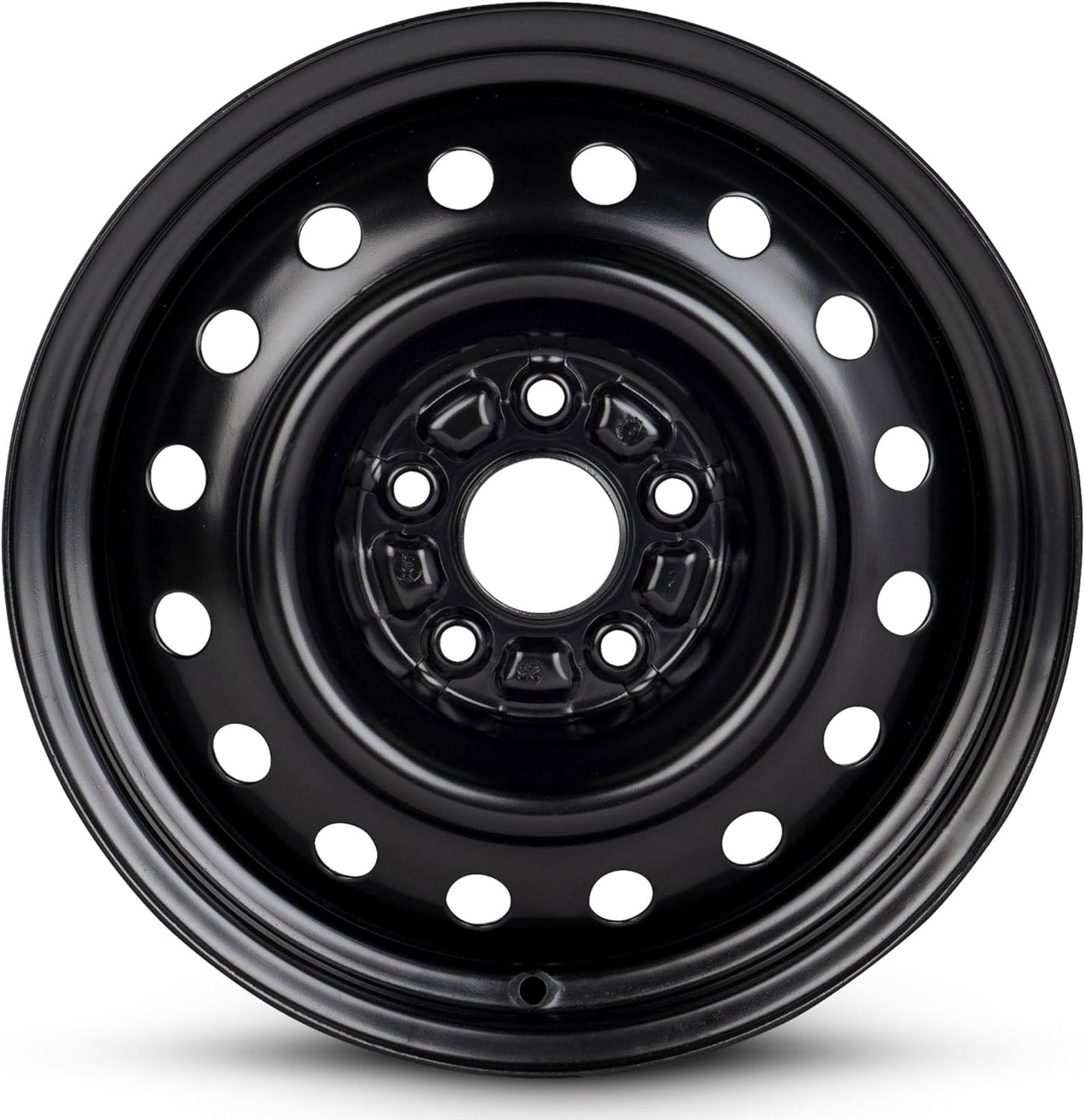 For 03-07 Honda Accord 16 Inch Painted Black Steel Rim - OE Direct Replacement - Road Ready SUV Wheel