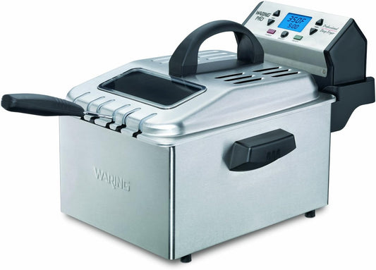 Waring Pro DF280 Professional Deep Fryer, Brushed Stainless [DISCONTINUED]