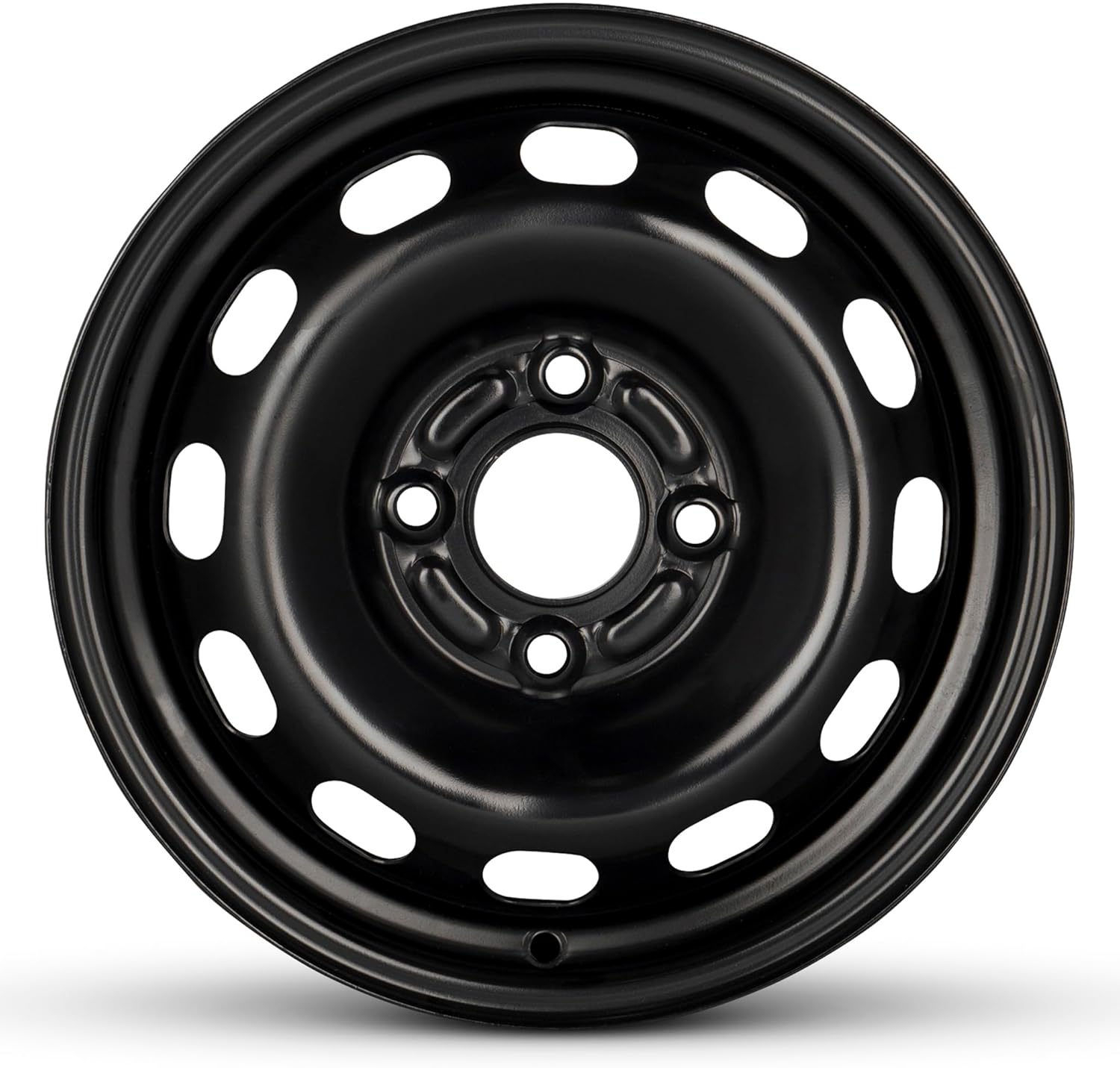 For 00-04 Ford Focus 14 Inch Black Steel Rim - OE Direct Replacement - Road Ready Car Wheel