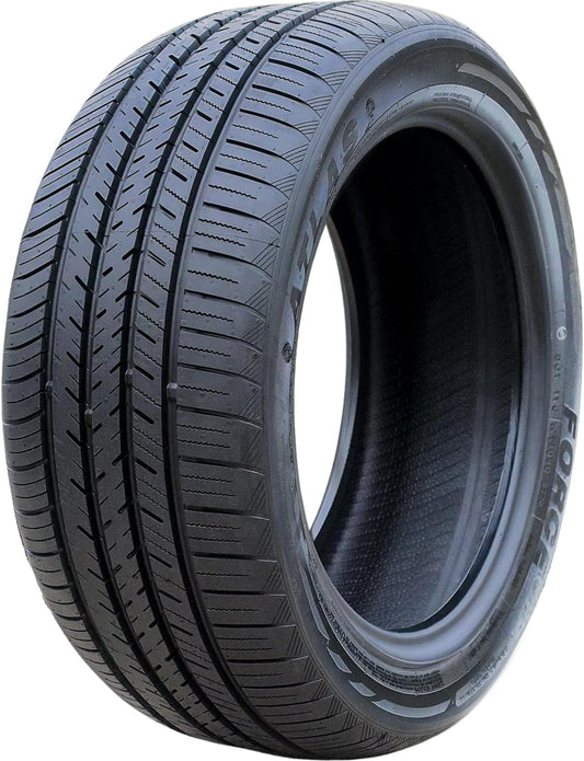 Atlas Force UHP All-Season Passenger Car High Performance Radial Tire-225/35R18 225/35/18 225/35-18 87W Load Range XL 4Ply Black Side Wall UTQG 520AAA