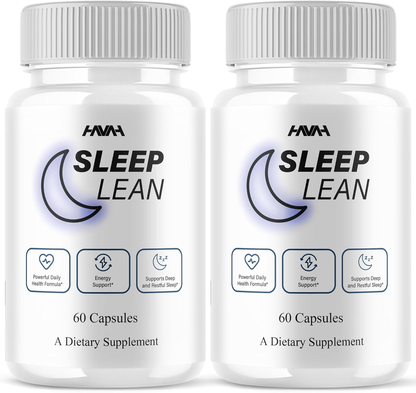 (2 Pack) Sleep Lean Capsules, Official Sleep Lean Wellness Supplement Capsules - Maximum Strength, All Natural Sleep Support for Calm and Relaxation, Premium Sleep Lean Support Reviews (120 Capsules)