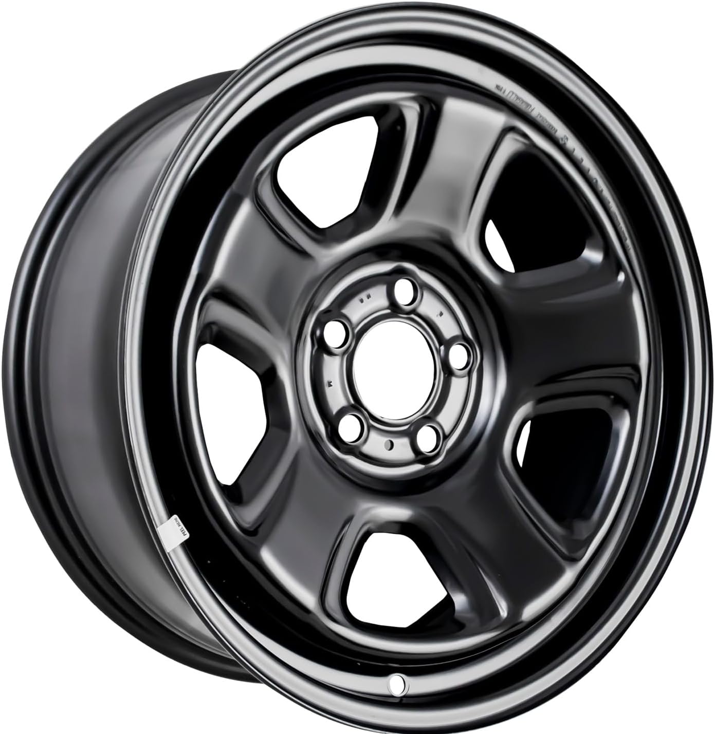 18x7.5" Reconditioned Factory OEM Black Steel Wheel Rim for Dodge Charger Police Model 2006-2023 | 2344