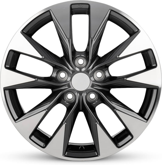 For 2016-2019 Nissan Sentra 17 Inch Painted Silver Rim - OE Direct Replacement - Road Ready Car Wheel