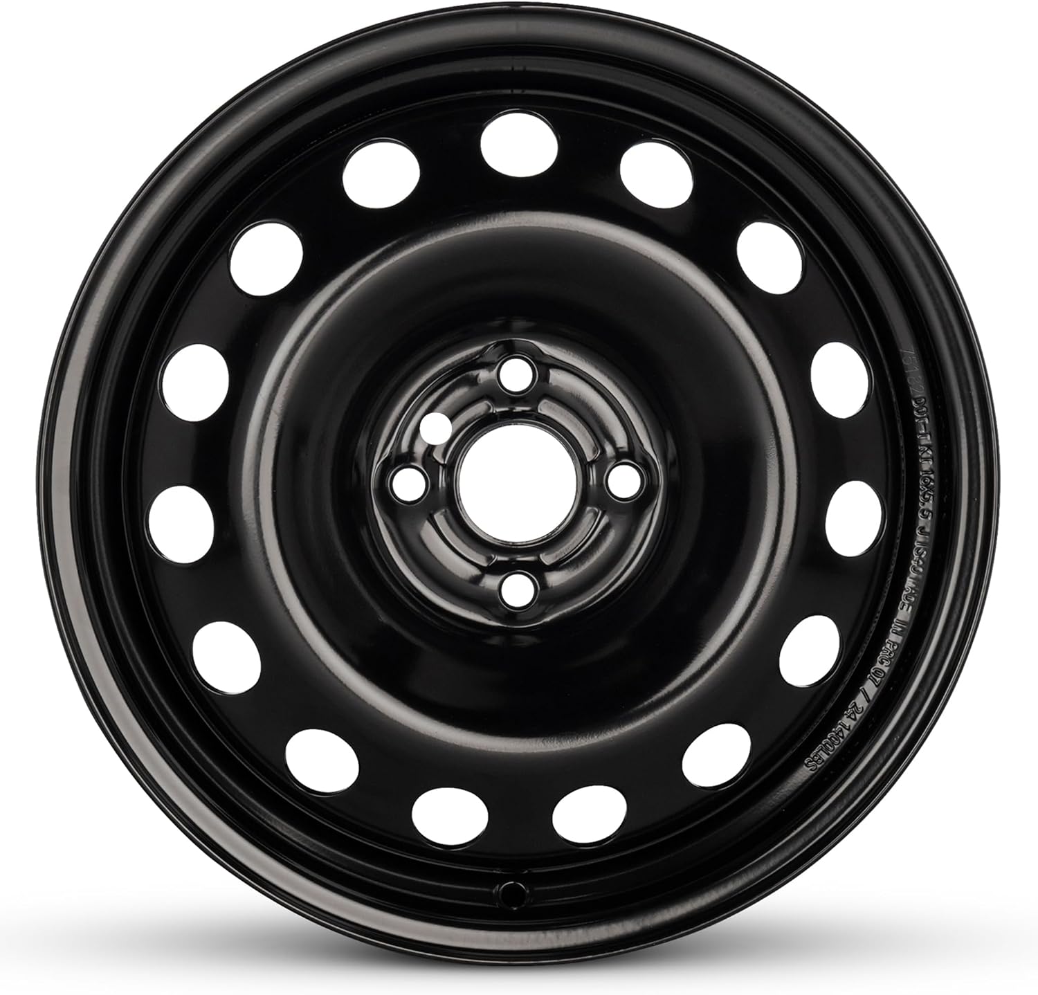 For 2016 Scion iA 16 Inch Painted Black Rim - OE Direct Replacement - Road Ready Car Wheel