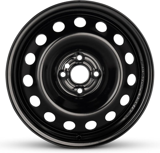 For 2016 Scion iA 16 Inch Painted Black Rim - OE Direct Replacement - Road Ready Car Wheel