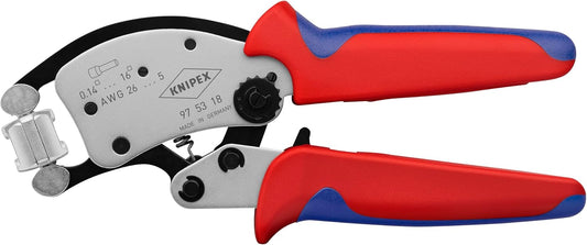 Knipex Tools 97 53 18 Self-Adjusting Crimping Pliers