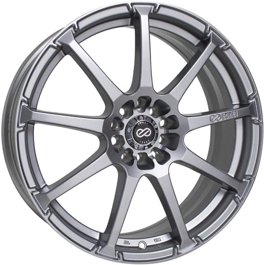Enkei 441-770-0245SP EDR9 Performance Wheel 17x7 +45 5x100/114.3 Silver Paint