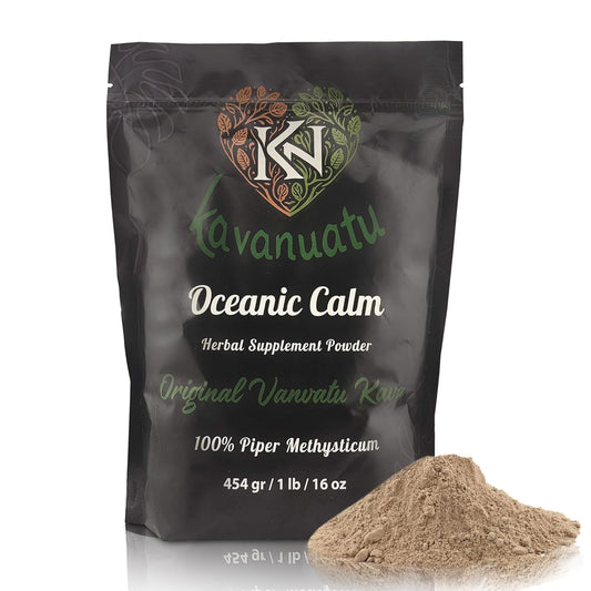 16 0z Vanuatu Kava Powder 16oz \u2013 Noble Kava Root Powder \u2013 High Kavalactone Content \u2013 Easy to Prepare \u2013 Micronized Kava for Relaxation Support