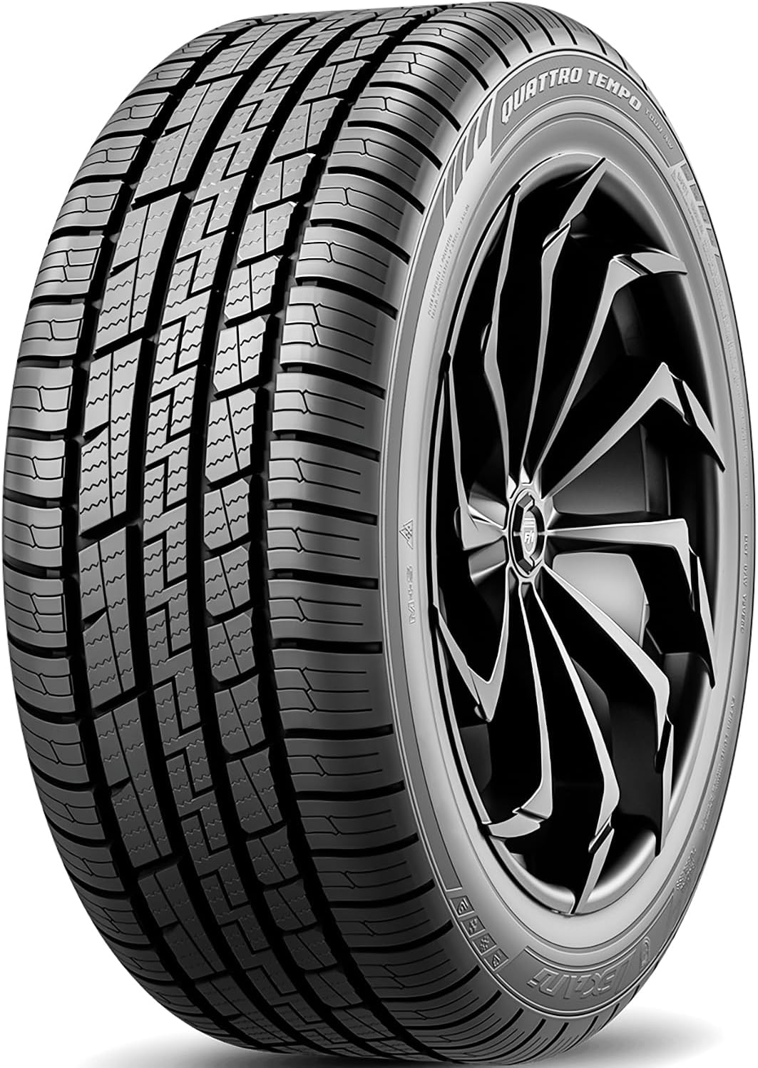 Lexani Quattro Tempo Tour AW Truck/SUV All-Weather Touring Radial Tire-275/45R20 275/45/20 275/45-20 110V Load Range SL 4-Ply BSW Black Side Wall UTQG 600AA