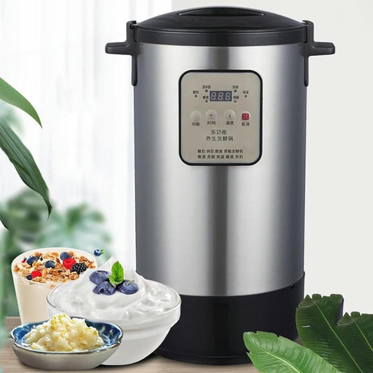 Electric Yogurt Fermenter, 12L Automatic Commercial Fermentation Machine, Dough Fermentation Natto Rice Wine Fruit Enzyme Fermenter, Time and Temperature Control