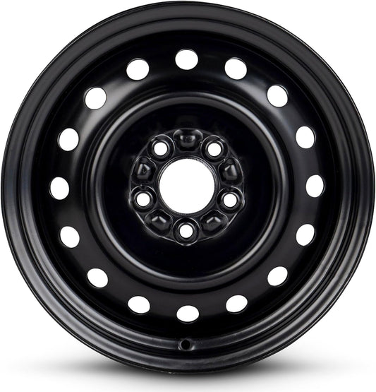 for 05-11 Chevrolet HHR 04-08 Malibu 16 Inch Black Painted Steel Rim - OE Direct Replacement - Road Ready Car Wheel
