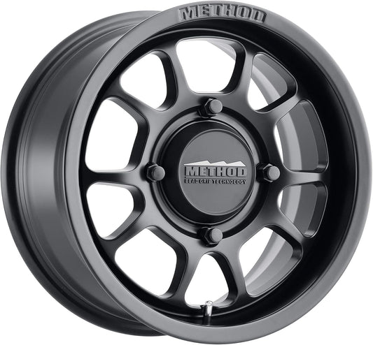 Method Race Wheels 409 Matte Black 15x7" 4x136", 38mm offset 5.5" Backspace, MR40957047552