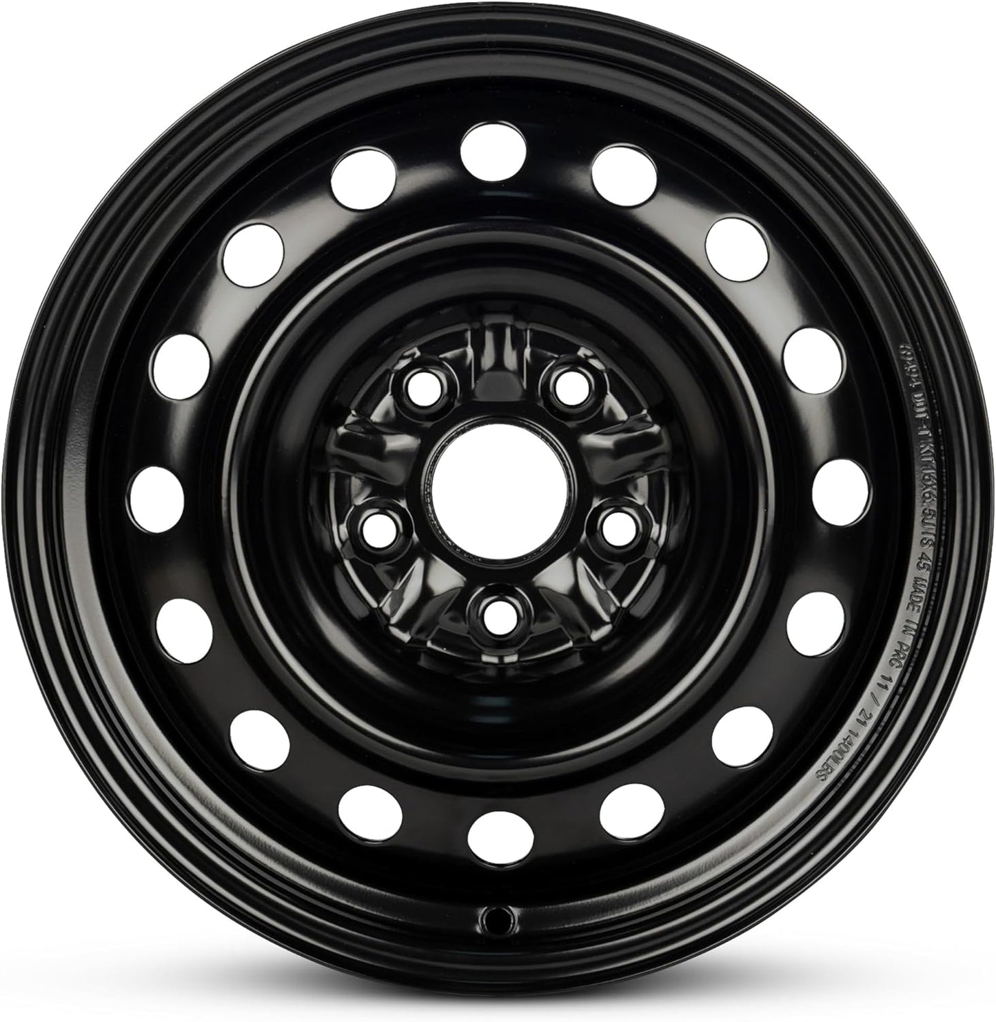 For 2010-2013 Suzuki Kizashi 16 Inch Painted Black Rim - OE Direct Replacement - Road Ready Car Wheel