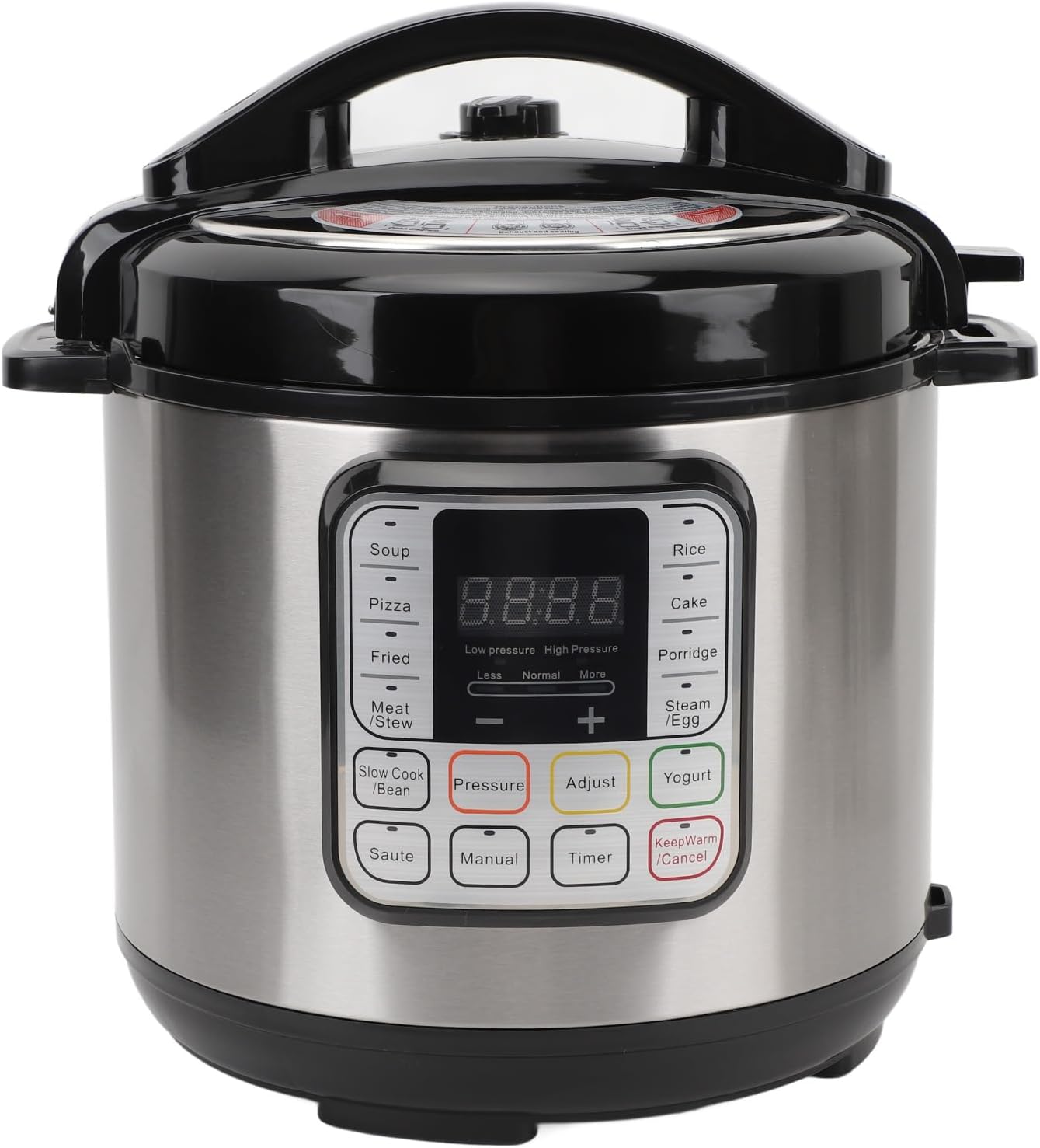 16 in 1 Multi Cooker, Dishwasher Stainless steel Pressure Cooker for Slow Cooker Rice Cooker Steam Pot Food Warmer (US Plug 110V)