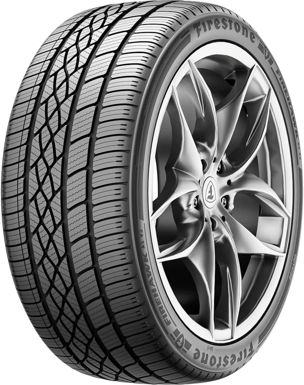Firestone FireHawk A/S V2 UHP All Season 225/60R18 100V Passenger Tire