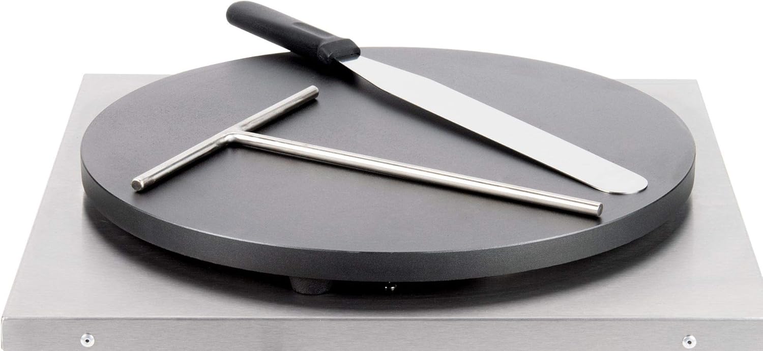 King CM16 16" 208/240V Industrial Crepe Maker with $20 Rebate
