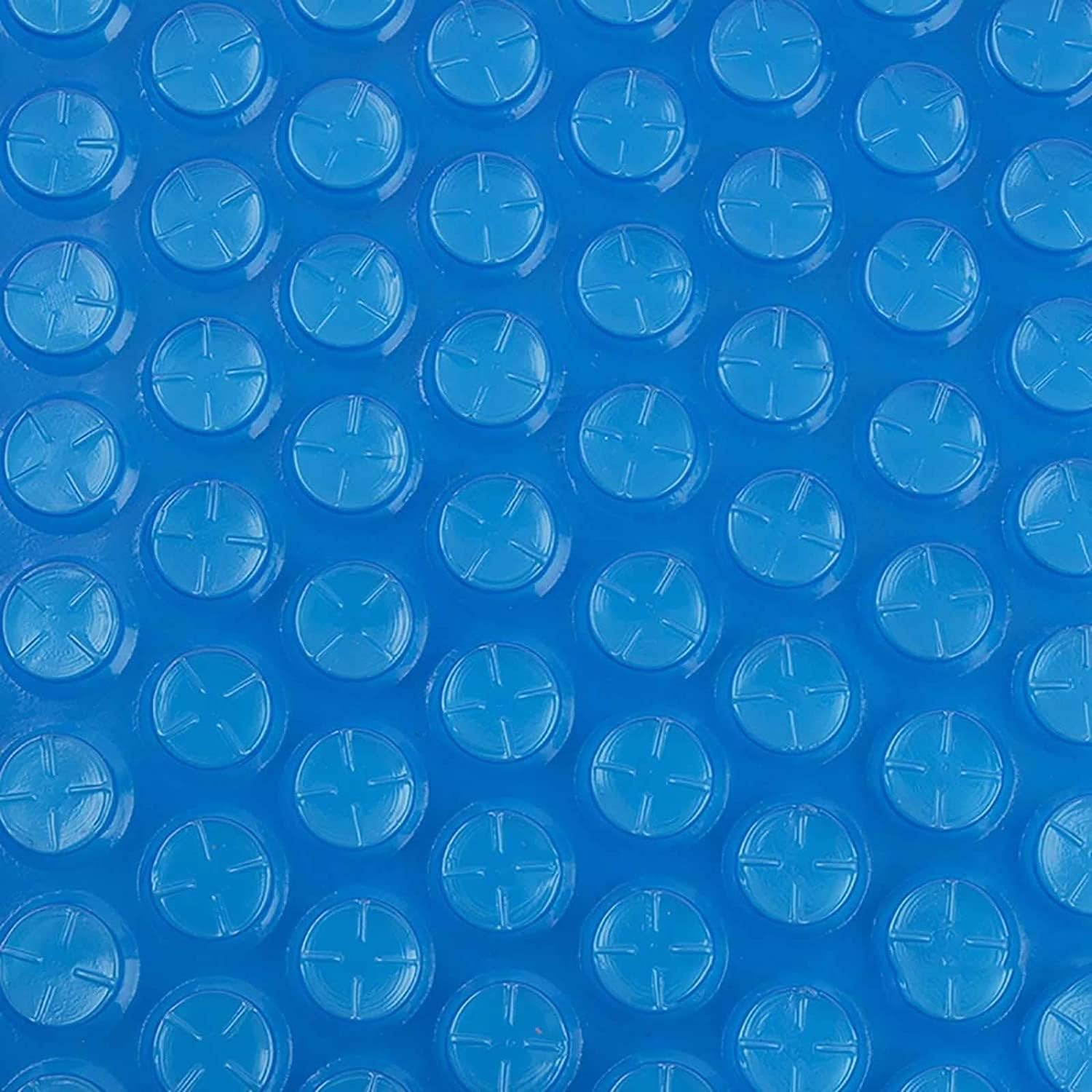 Heavy Duty Solar Pool Cover, Solar Pool Covers 1m\/2m\/3m\/4m\/5m Wide, Waterproof Blue Tarpaulin with Grommets for Above Ground Pools Heat Outdoor Film