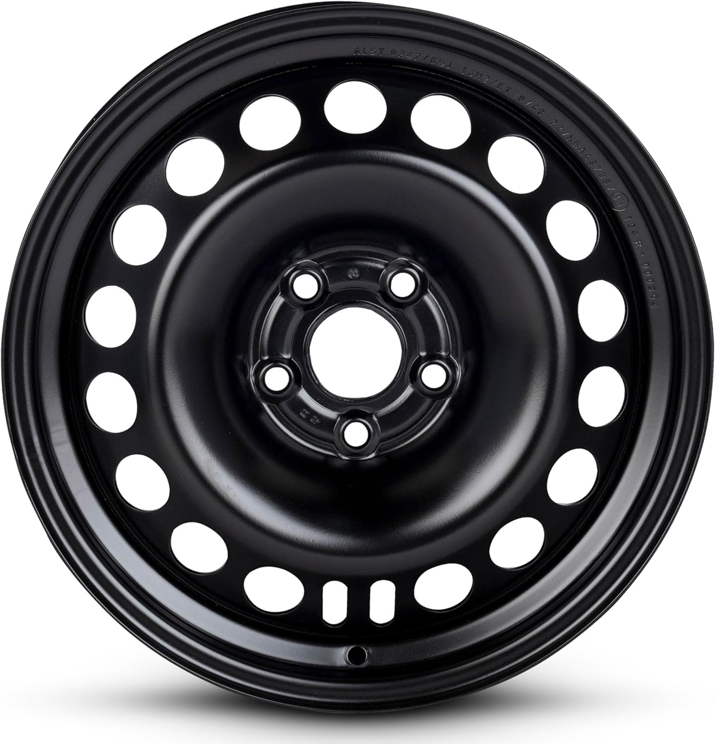 For 2012-2020 Chevrolet Volt 16 Inch Painted Black Rim - OE Direct Replacement - Road Ready Car Wheel