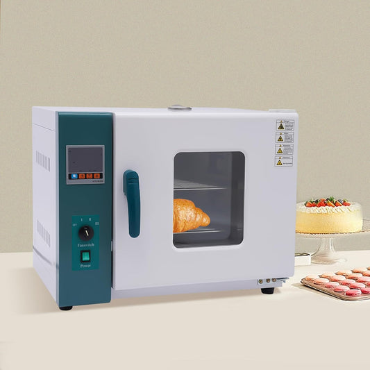 45L/12gal Lab Convection Oven, 1500W Digital Forced Air Convection Drying Oven with Dual-Layer Tempered Glass Window, Constant Temperature Blast Vacuum Drying Oven 101-0AB