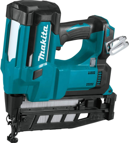 Makita XNB02Z-R 18V LXT Lithium-Ion Cordless 2-1/2 in. Straight Finish Nailer, 16 Ga. (Tool Only) (Renewed)