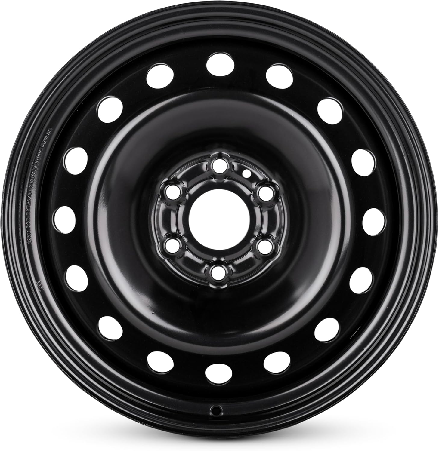 For 07-21 Chevrolet Suburban 20 Inch Painted Black Steel Rim - OE Direct Replacement - Road Ready Truck Wheel