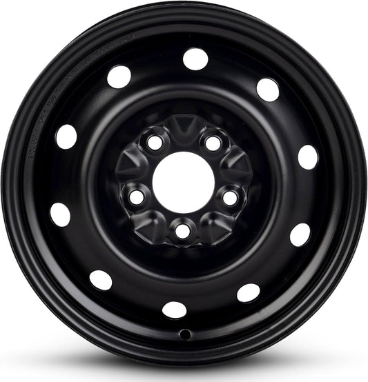 For 2001-2003 Plymouth Voyager 15 Inch Painted Black Rim - OE Direct Replacement - Road Ready Car Wheel