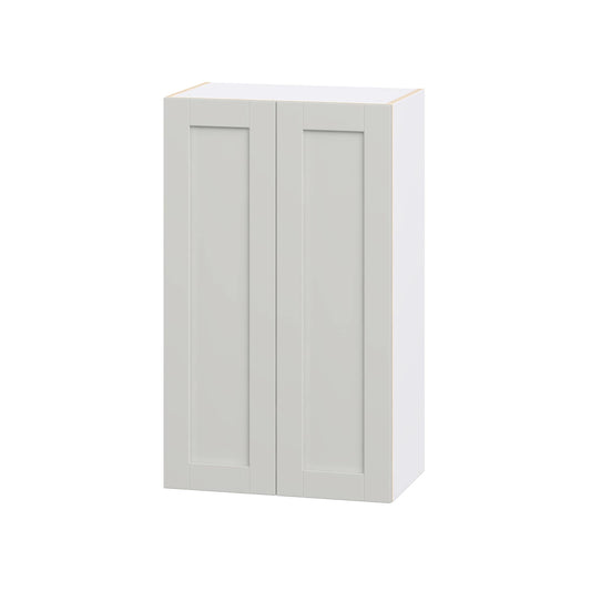 Hugo&Borg Charlesberg 24-in W x 40-in H x 14-in D Light Gray Wall Fully assembled Cabinet Recessed Panel