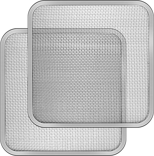 Stainless Steel Dehydrator Trays 11.42in, Food Dehydrator Trays 12 Pack, Fruit Dryer Trays,BPA-Free Food Dehydrator Accessories