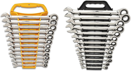 GEARWRENCH 25 Pc. Combination Ratcheting Wrench Set, SAE\/MM - 86700