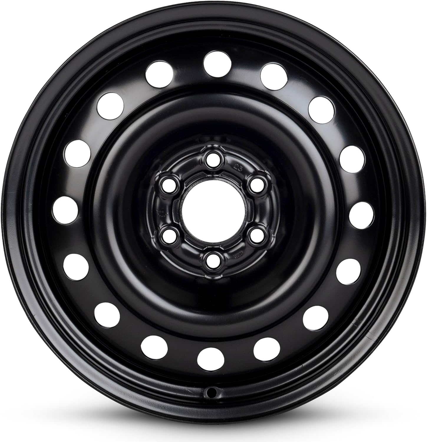 For 2006-2007 Saturn Relay 17 Inch Painted Black Rim - OE Direct Replacement - Road Ready Car Wheel