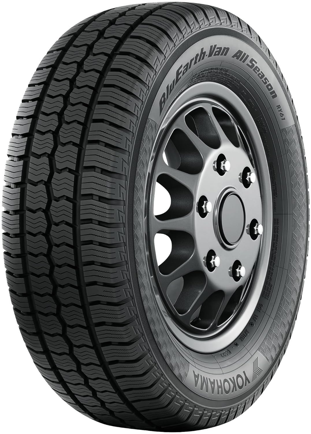 Yokohama BLUEARTH-Van All Season RY61 195/75R16C 107/105R D Light Truck Tire