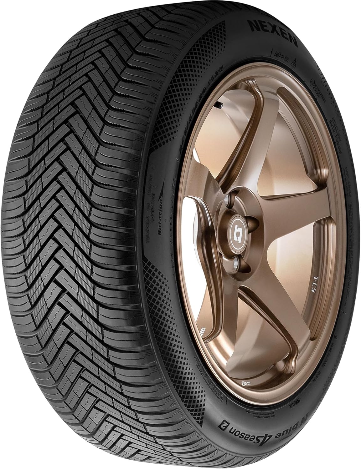 Nexen N Blue 4S 2 All Weather 215\/45R17 91W XL Passenger Tire