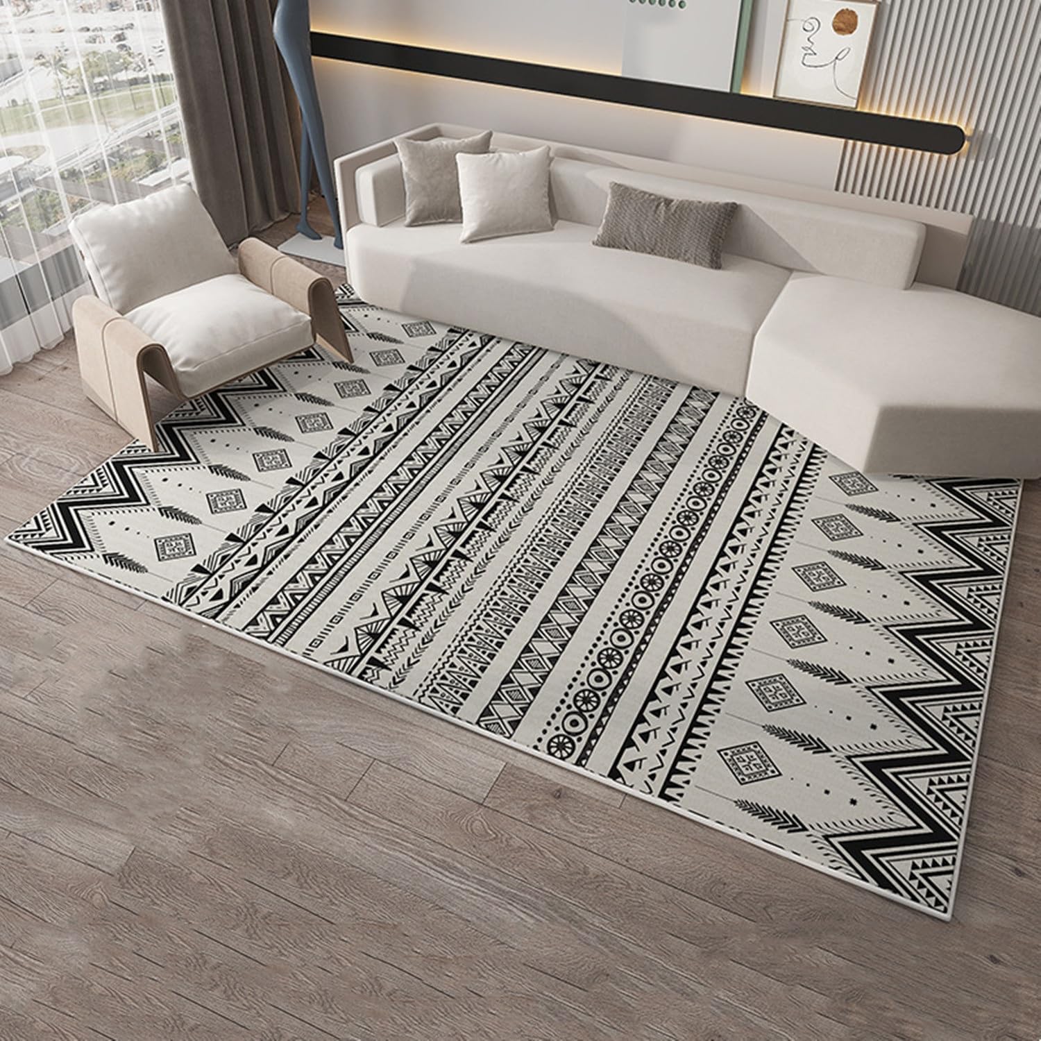 Electric Floor Heating Mat, Floor Heating Pad, Electric Radiant Floor Heating System, Heated Floor Mat, Washable Electric Heated Carpet Area Rugs Space Heater for Outdoor Indoor