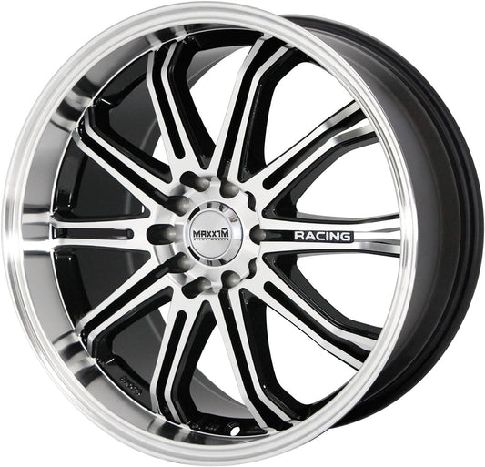 Maxxim Ferris Black Wheel with Machined Face (16x7"/5x105mm)