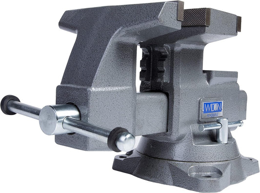 Wilton Reversible Bench Vise, 8" Jaw Width, 9-1\/4" & 14-1\/2" Jaw Opening, 4-3\/4" Throat (Model 4800R)