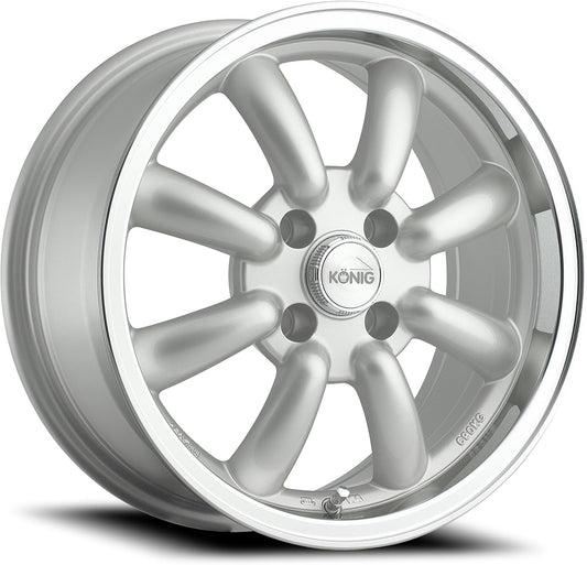 Konig Rewind Silver Machined Wheel (15x7"/4x114.3mm)
