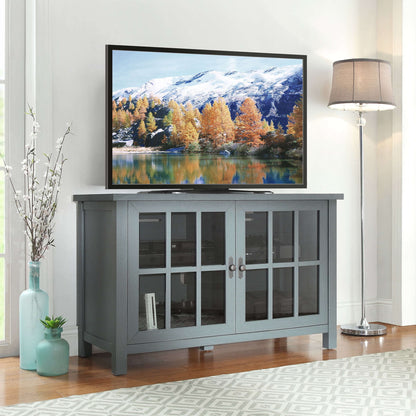 Better Homes & Gardens Oxford Square TV Stand for TVs up to 55", Rustic Brown
