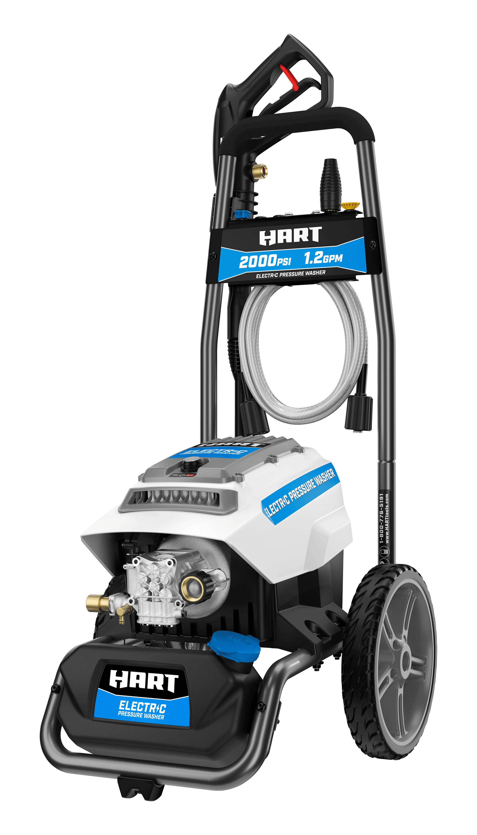 HART 2000PSI 1.2 GPM Electric Pressure Washer