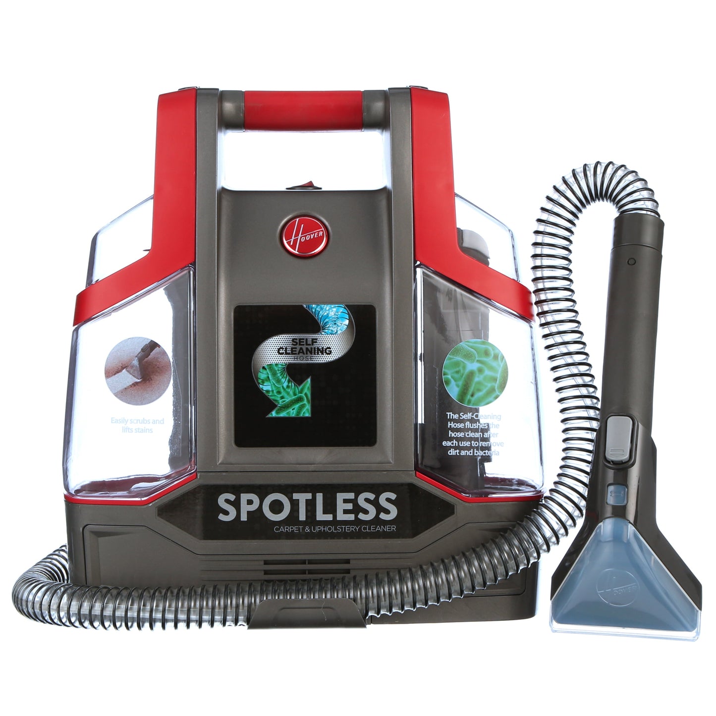 Hoover Spotless Portable Carpet & Upholstery Spot Cleaner Machine, 5 oz. Pet Solution, Tropical Breeze Scent, FH11300